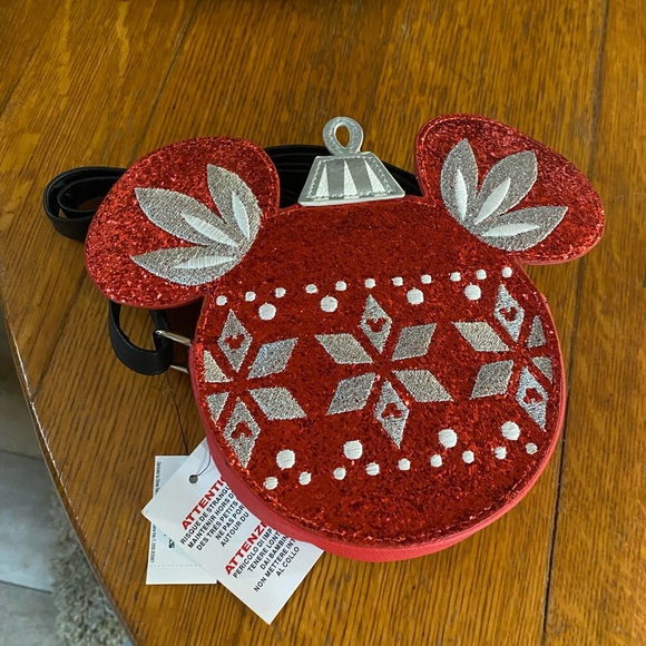 Retired Disney park icon Christmas crossbody bag - Picture 5 of 5